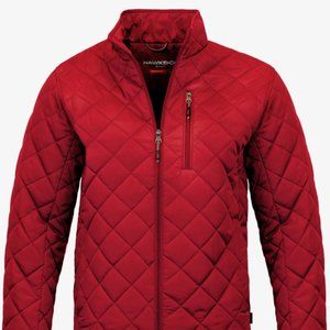 RED Men's Diamond Quilted Jacket Hawke & Co.